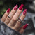 12 Sizes-24 Pcs Press On Nails W1519