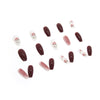 12 Sizes-24 Pcs Press On Nails R588