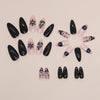 12 Sizes-24 Pcs Press On Nails W1212