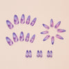 12 Sizes-24 Pcs Press On Nails W1536