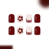 12 Sizes-24 Pcs Press On Nails C1388