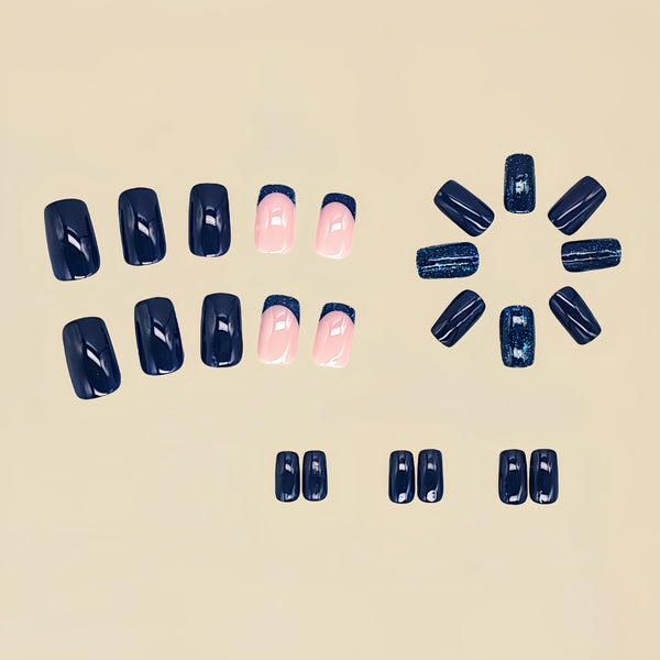 12 Sizes-24 Pcs Press On Nails Y223