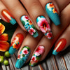 12 Sizes-24 Pcs Press On Nails Y657