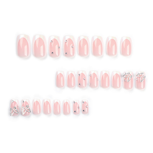 12 Sizes-24 Pcs Press On Nails JP2768