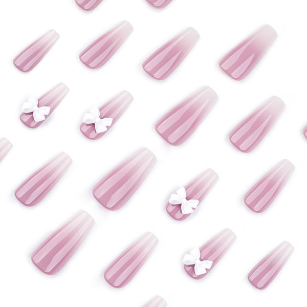 12 Sizes-24 Pcs Press On Nails JP4309