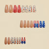 12 Sizes-24 Pcs Press On Nails Y637
