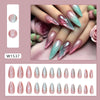 12 Sizes-24 Pcs Press On Nails W1537