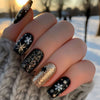 12 Sizes-24 Pcs Press On Nails Y1271