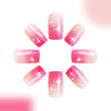 12 Sizes-24 Pcs Press On Nails C384