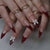 12 Sizes-24 Pcs Press On Nails C776
