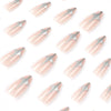 12 Sizes-24 Pcs Press On Nails JP2057