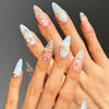 12 Sizes-24 Pcs Press On Nails Z988