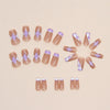 12 Sizes-24 Pcs Press On Nails R763