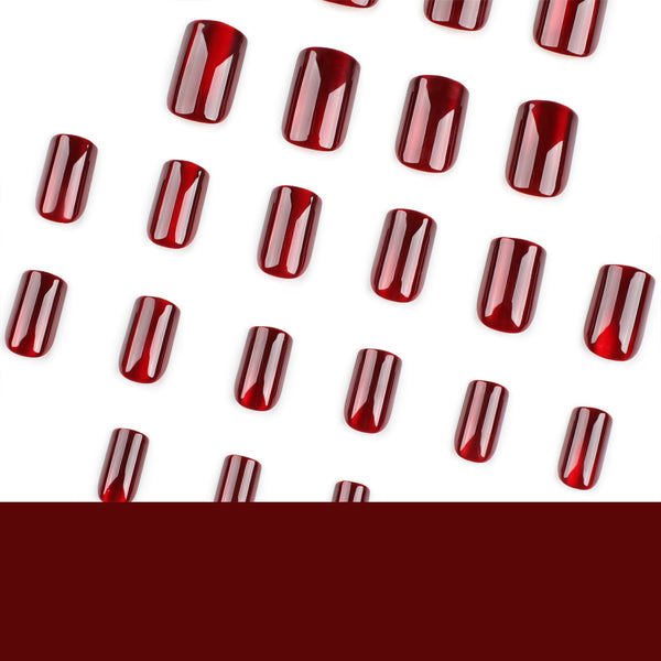 12 Sizes-24 Pcs Press On Nails JP3260