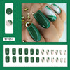 12 Sizes-24 Pcs Press On Nails W1054