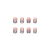 12 Sizes-24 Pcs Press On Nails R534
