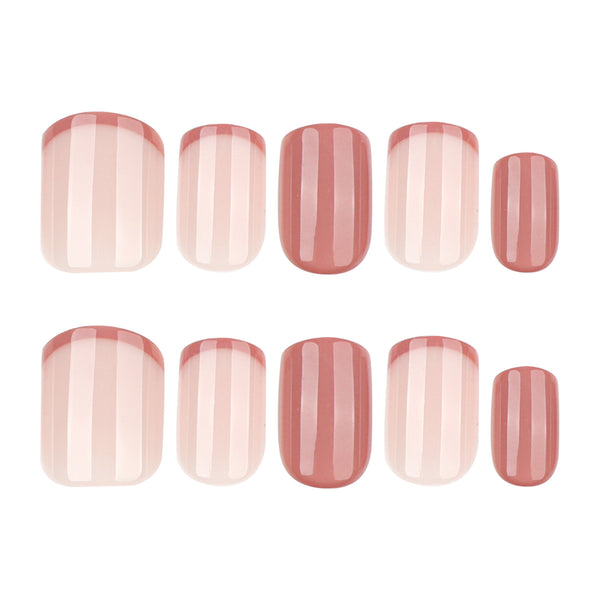 12 Sizes-24 Pcs Press On Nails JP3956
