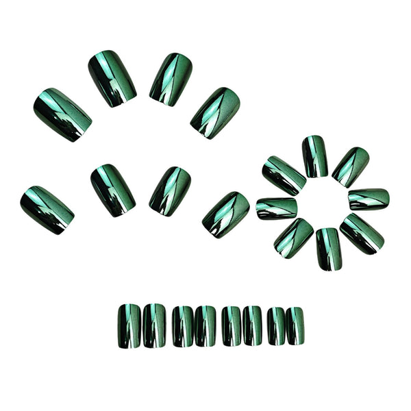 12 Sizes-24 Pcs Press On Nails Y1927