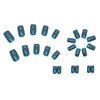 12 Sizes-24 Pcs Press On Nails CF010