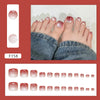 12 Sizes-24 Pcs Press On Nails F158
