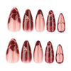 12 Sizes-24 Pcs Press On Nails JP3792