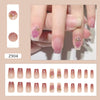 12 Sizes-24 Pcs Press On Nails Z904