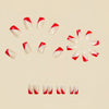 12 Sizes-24 Pcs Press On Nails Y860