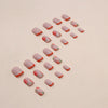 12 Sizes-24 Pcs Press On Nails W1018