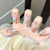 12 Sizes-24 Pcs Press On Nails Z441