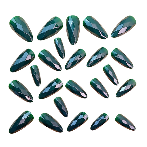 12 Sizes-24 Pcs Press On Nails Y1829