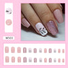 12 Sizes-24 Pcs Press On Nails W503