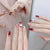 12 Sizes-24 PcsPress On Nails Z1150