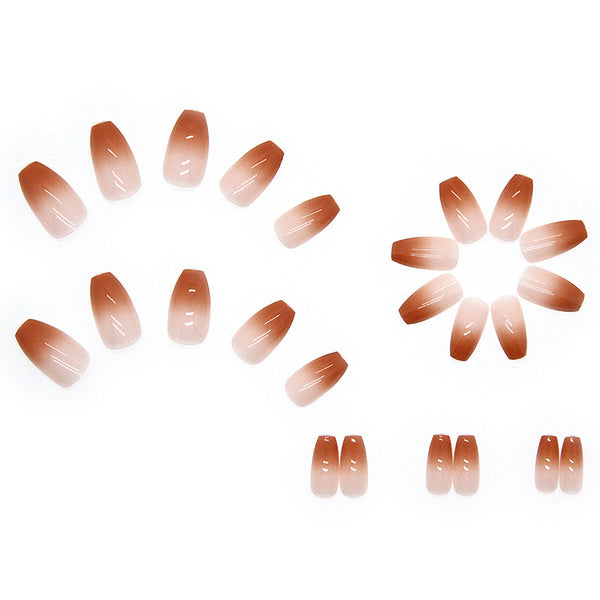 12 Sizes-24 Pcs Press On Nails R413