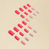 12 Sizes-24 Pcs Press On Nails Y028