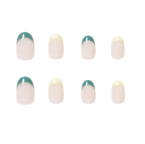 12 Sizes-24 Pcs Press On Nails JP1346