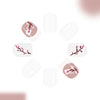 12 Sizes-24 Pcs Press On Nails C1363