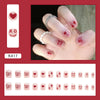 12 Sizes-24 Pcs Press On Nails R402