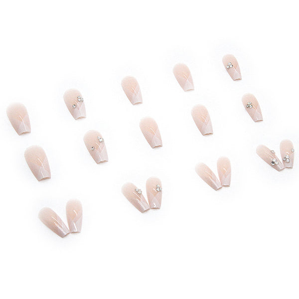 12 Sizes-24 Pcs Press On Nails Z295