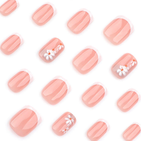 12 Sizes-24 Pcs Press On Nails JP3774