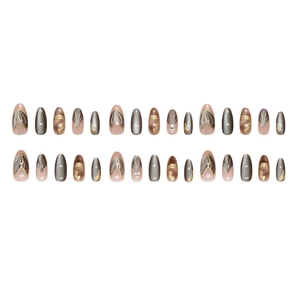 30 Pcs Press On Nails Z1219