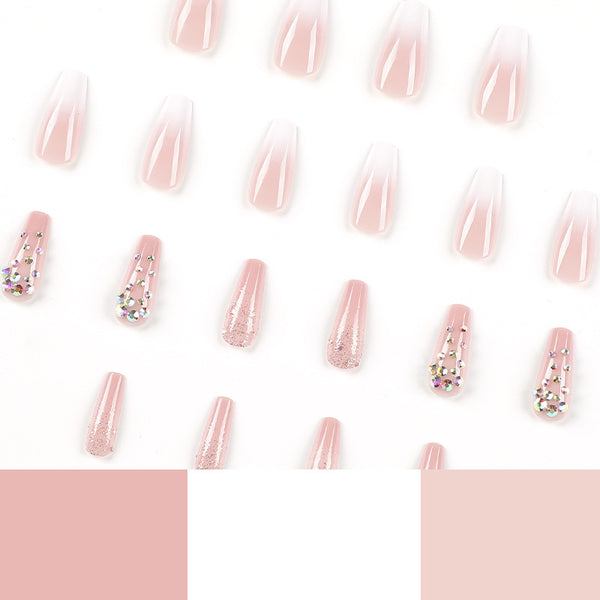 12 Sizes-24 Pcs Press On Nails JP2268