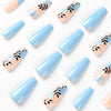 12 Sizes-24 Pcs Press On Nails JP2016