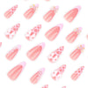 12 Sizes-24 Pcs Press On Nails JP4005