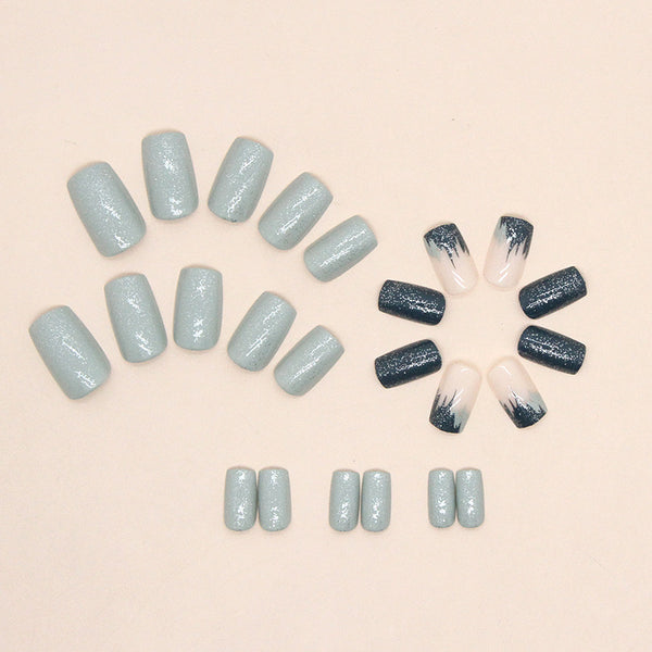 12 Sizes-24 Pcs Press On Nails W760
