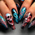 12 Sizes-24 Pcs Press On Nails Y976