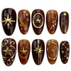 12 Sizes-24 Pcs Press On Nails y2033-30