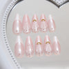 12 Sizes-24 Pcs Press On Nails Z979