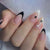 12 Sizes-24 Pcs Press On Nails C1495