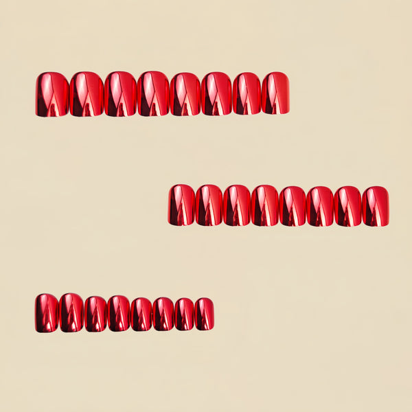 12 Sizes-24 Pcs Press On Nails Y1468