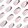 12 Sizes-24 Pcs Press On Nails JP3046